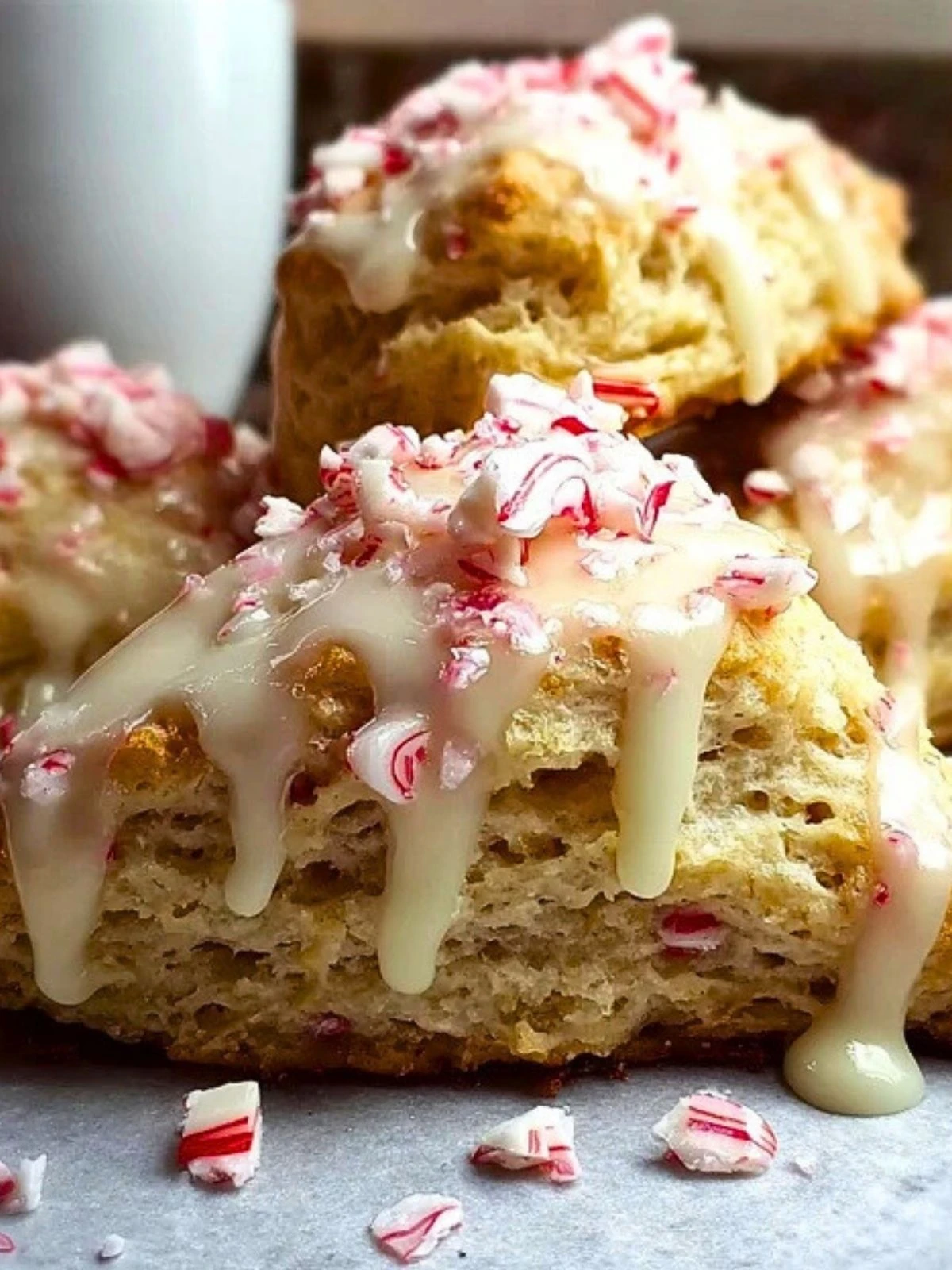 Peppermint White Chocolate Scones (1)