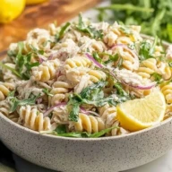 Creamy Lemon Pasta Salad