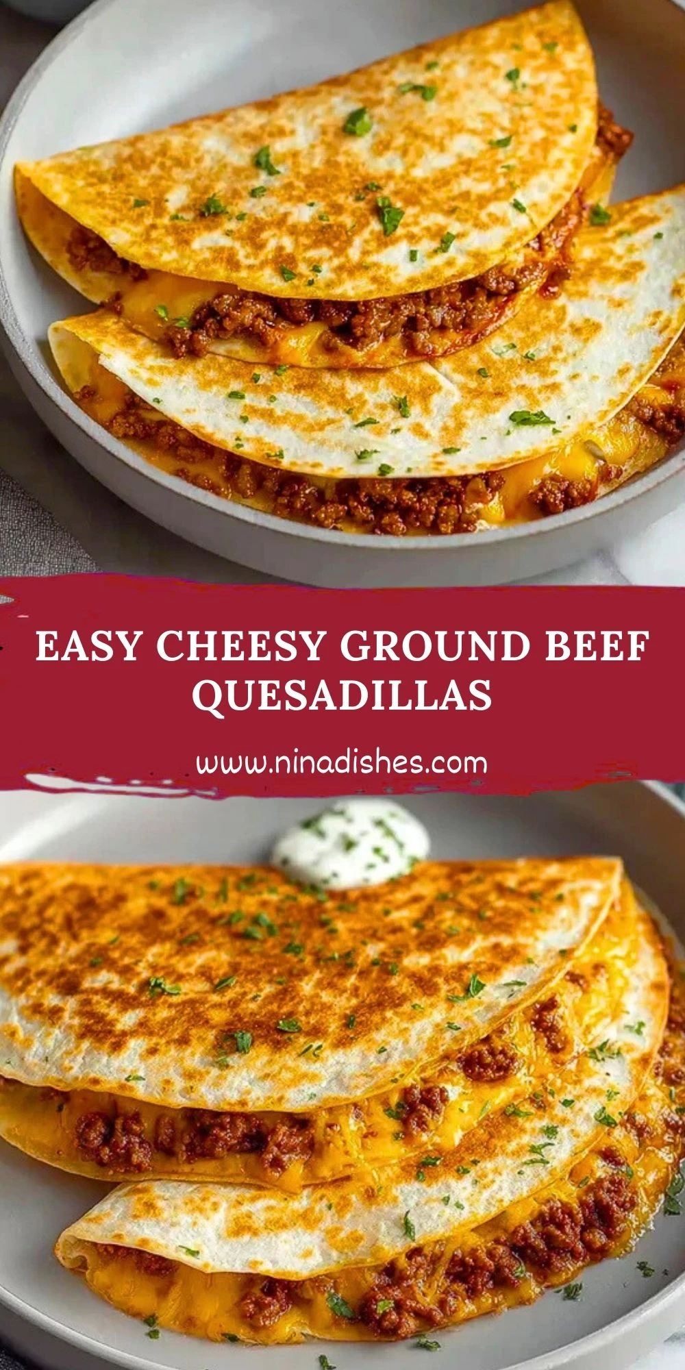 Easy Cheesy Ground Beef Quesadillas (2)
