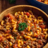 Simple Ground Beef Goulash