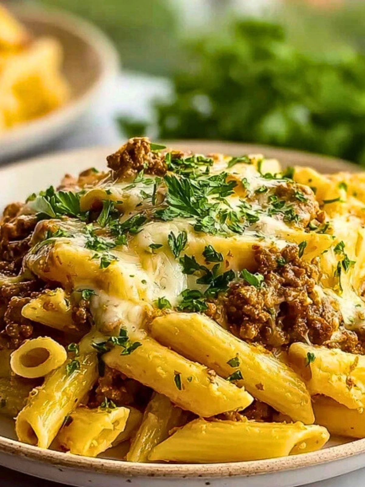 Best Cheesy Ground Beef Pasta (1)