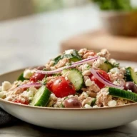 Simple Mediterranean Tuna Salad