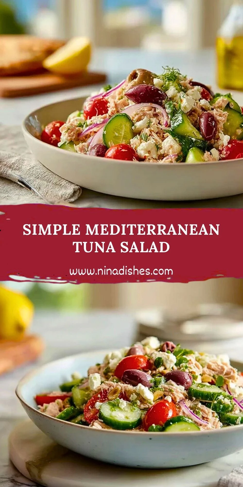 Simple Mediterranean Tuna Salad (2)