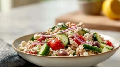 Simple Mediterranean Tuna Salad
