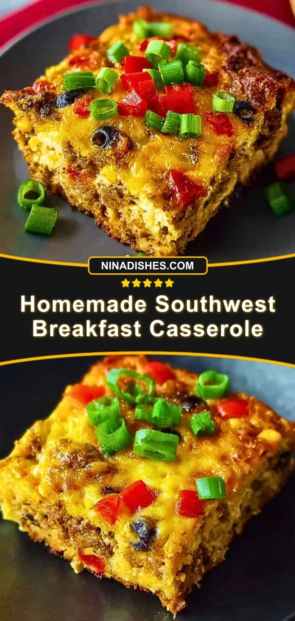 Homemade Southwest Breakfast Casserole (3)
