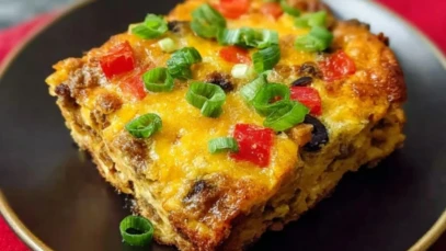 Homemade Southwest Breakfast Casserole