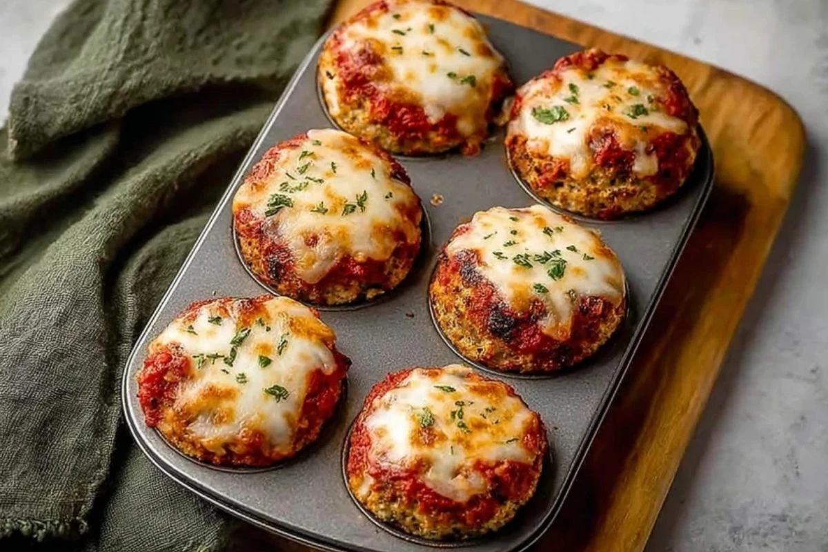 Quick Ground Turkey Meatloaf Muffins