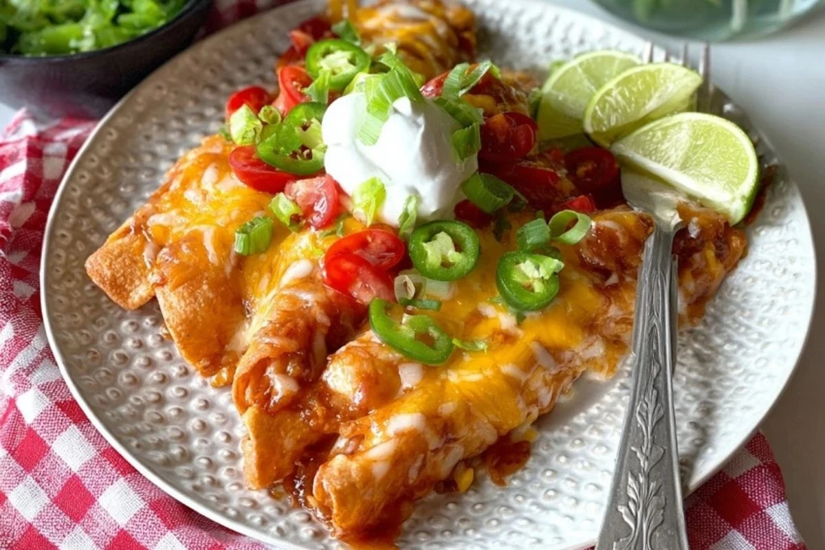 Frozen Taquito Enchiladas