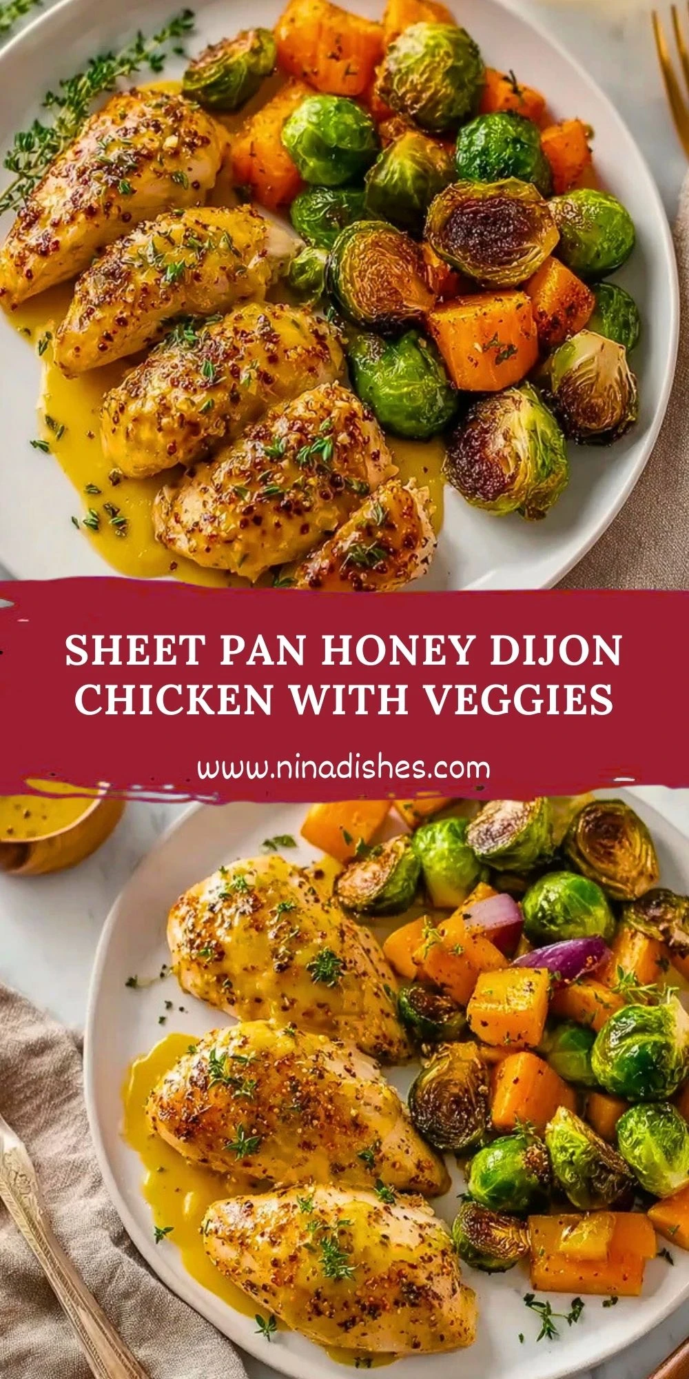 Sheet Pan Honey Dijon Chicken with Veggies (2)