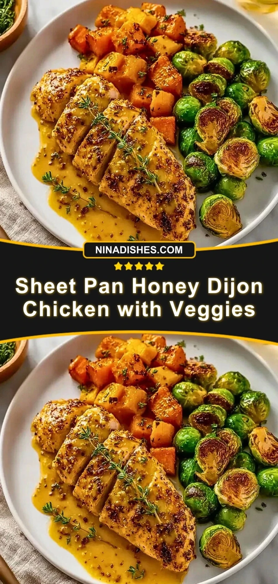 Sheet Pan Honey Dijon Chicken with Veggies (3)