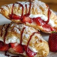 Strawberry Cheesecake Turnovers