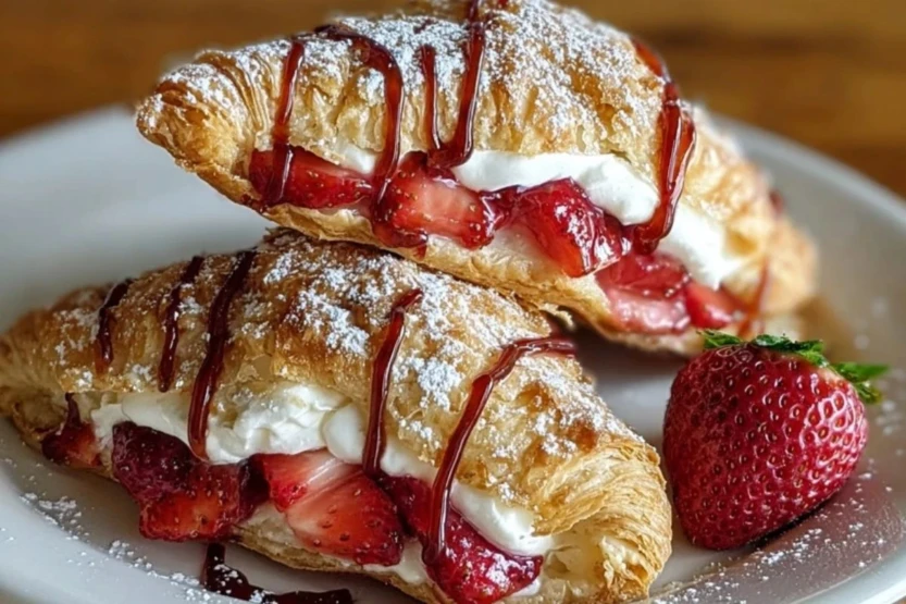 Strawberry Cheesecake Turnovers