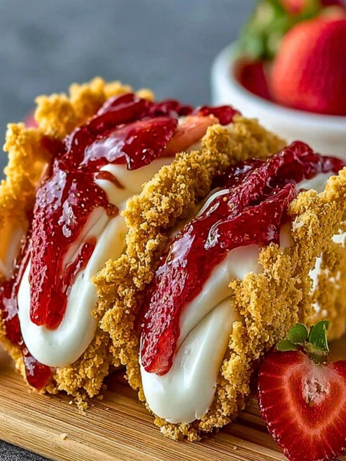 Strawberry Crunch Cheesecake Tacos (1)