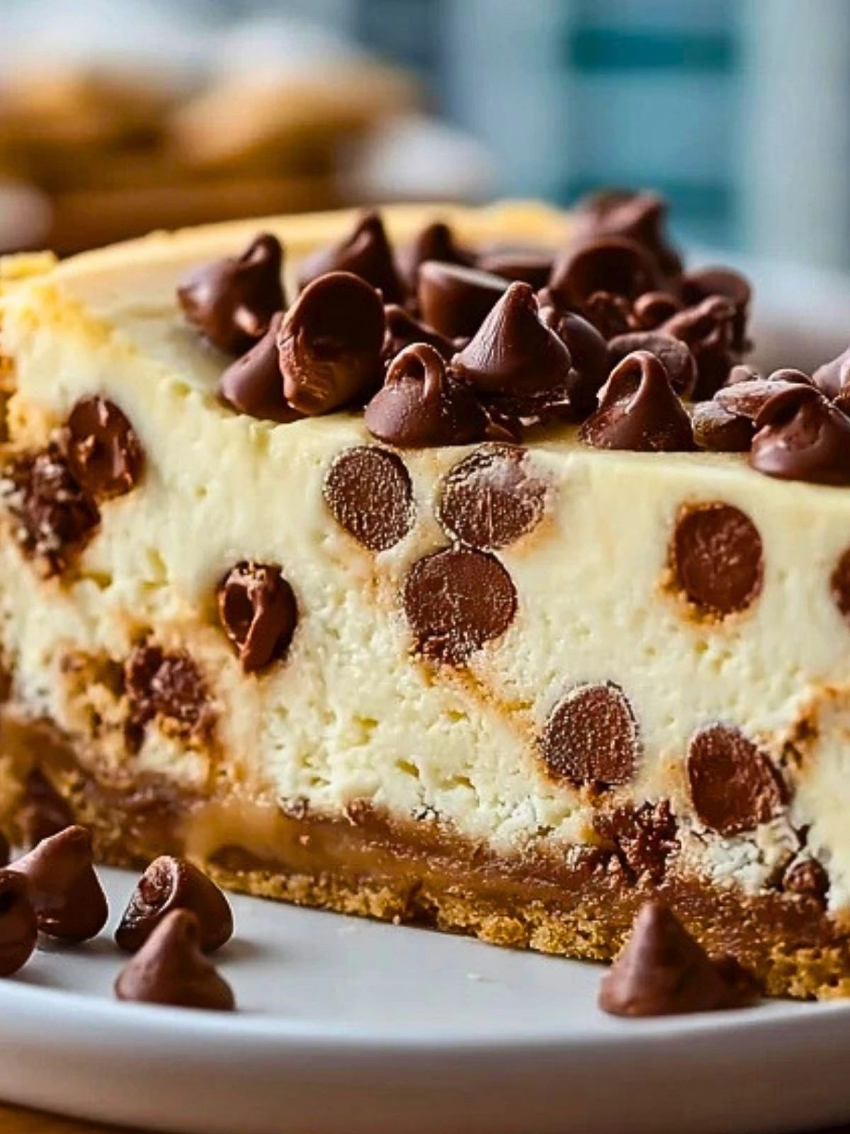 Chocolate Chip Cookie Dough Cheesecake (1)