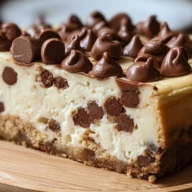 Chocolate Chip Cookie Dough Cheesecake