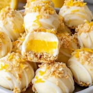Lemon Cheesecake Bites