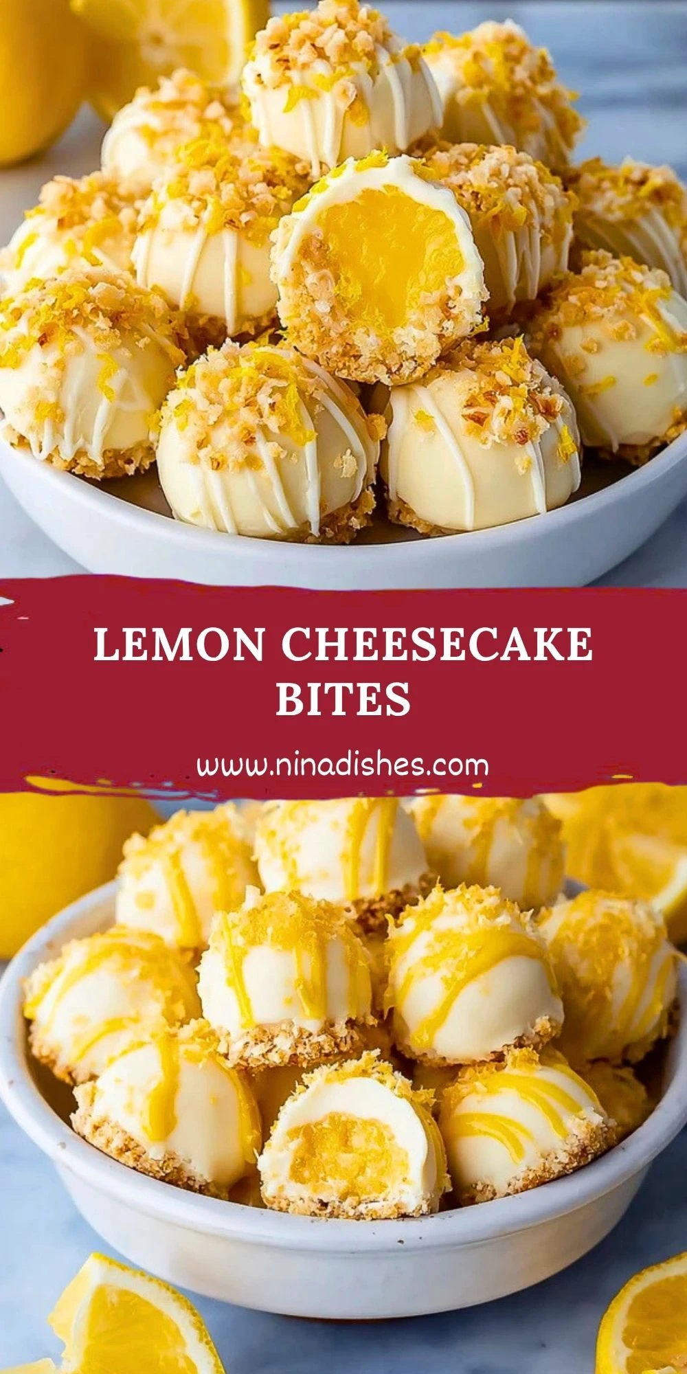 Lemon Cheesecake Bites (2)