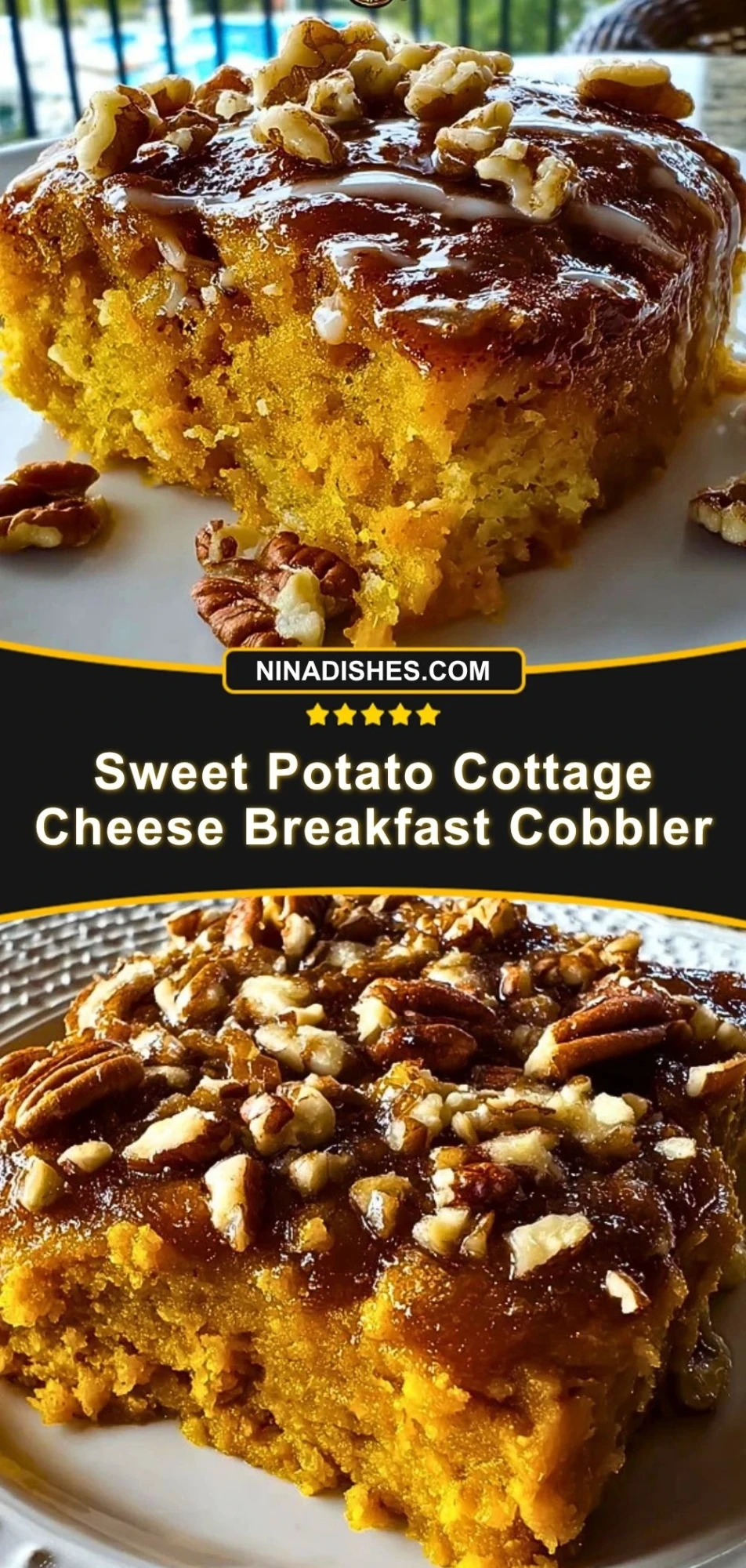 Sweet Potato Cottage Cheese Breakfast Cobbler (3)