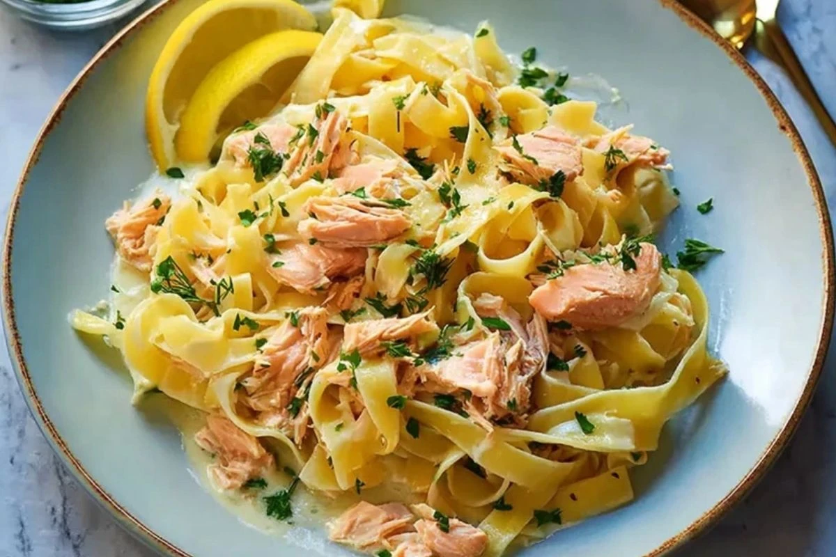 Best Lemon Pasta With Salmon