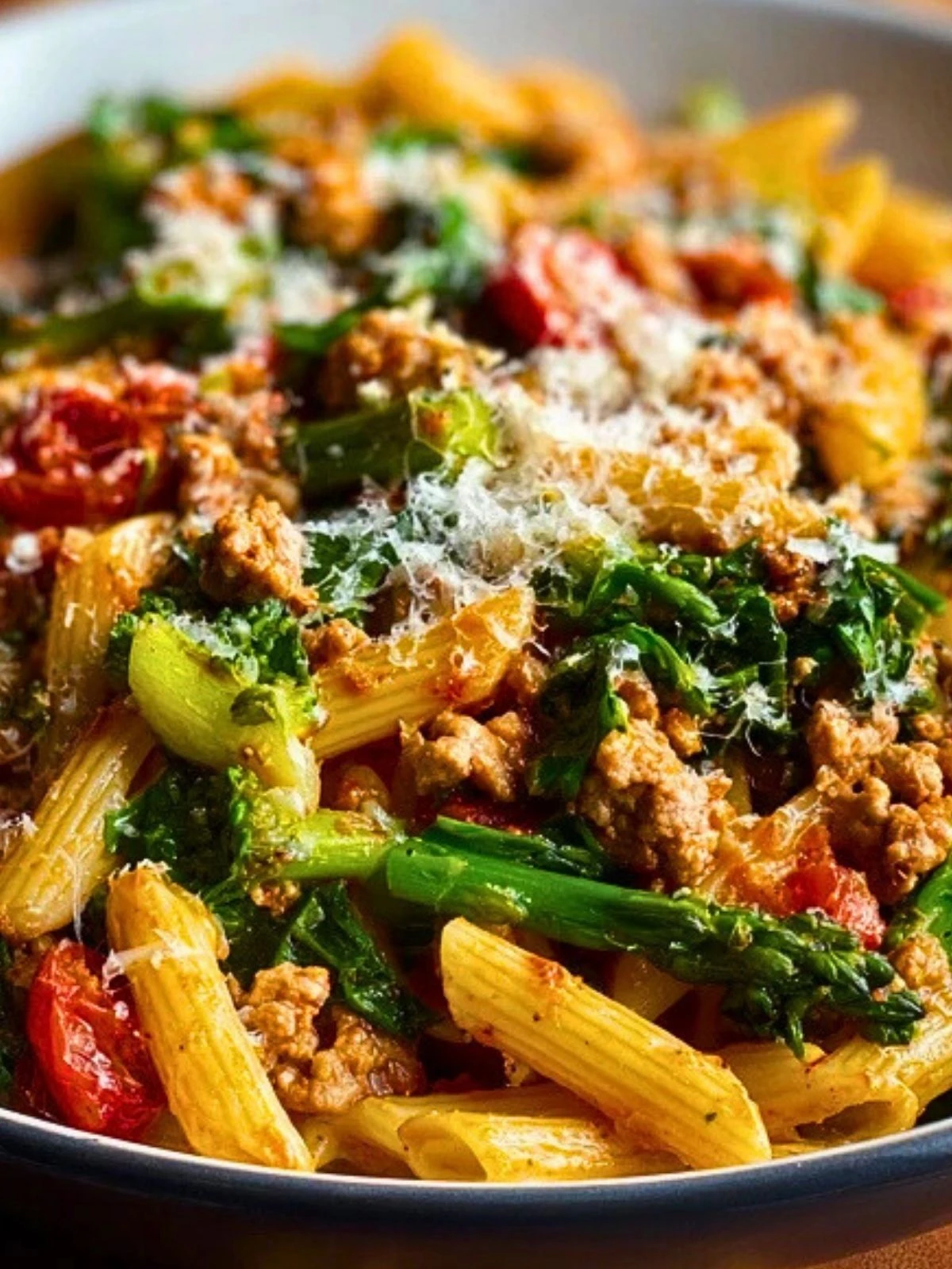Ground Turkey Veggie Pasta (1)