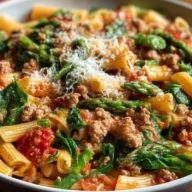 Ground Turkey Veggie Pasta