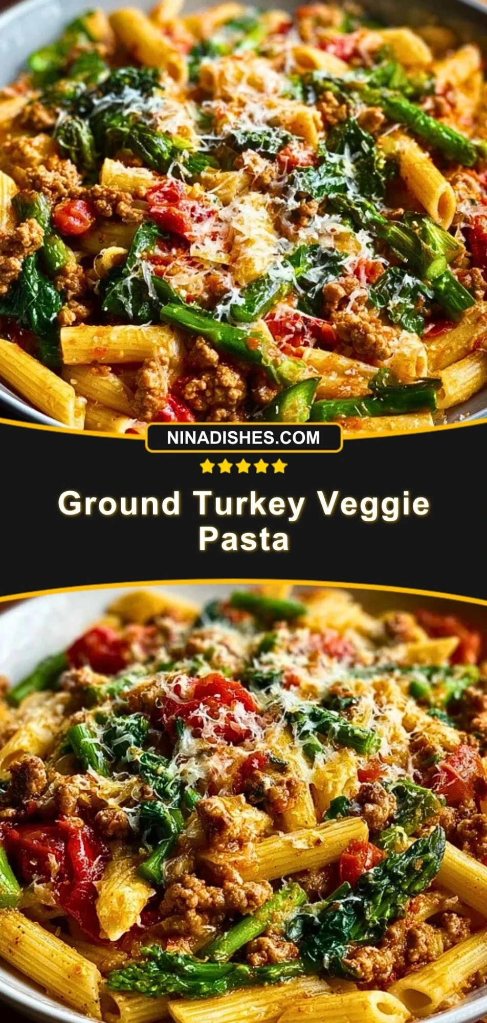 Ground Turkey Veggie Pasta (3)