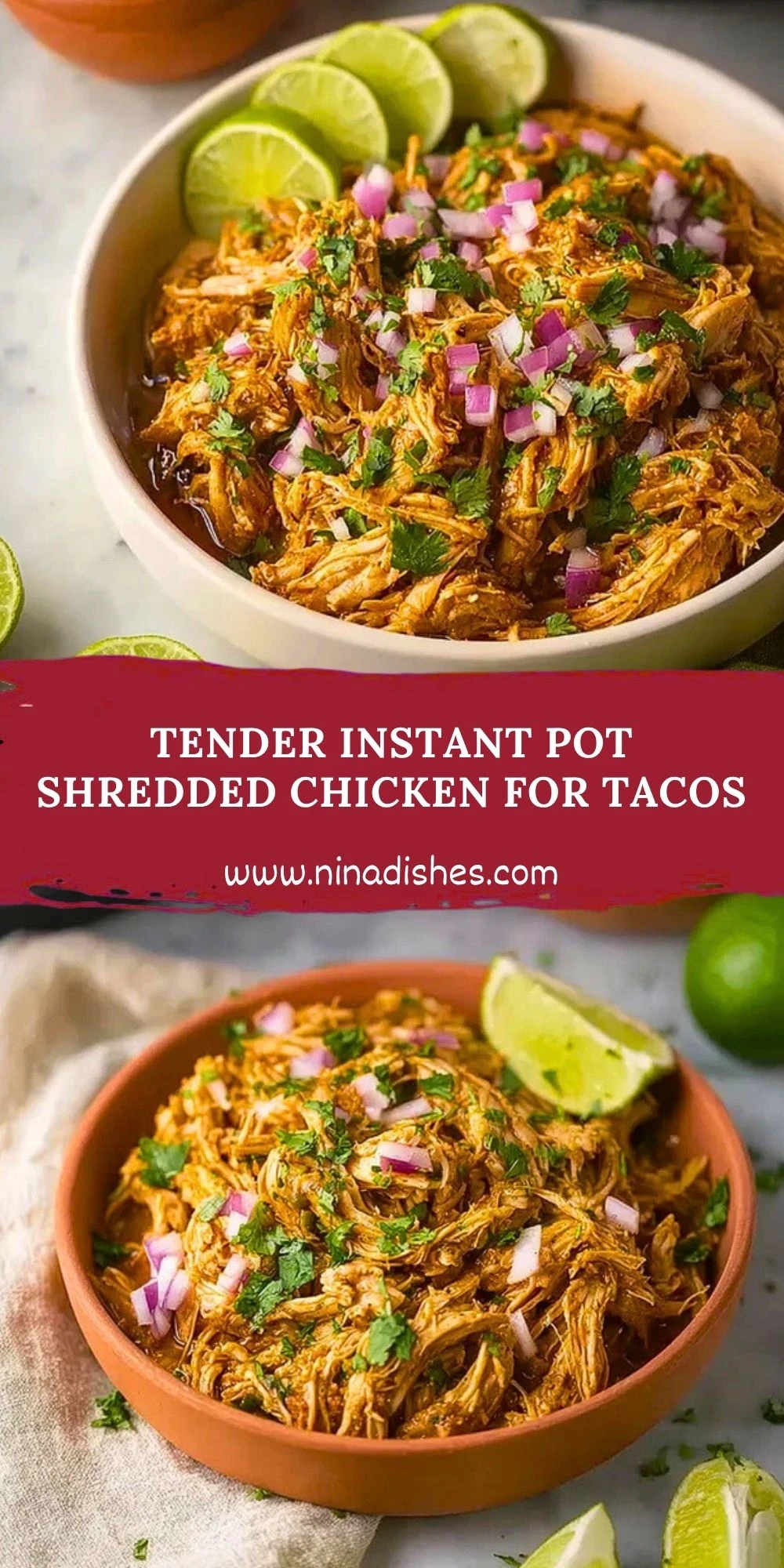 Tender Instant Pot Shredded Chicken For Tacos (2)