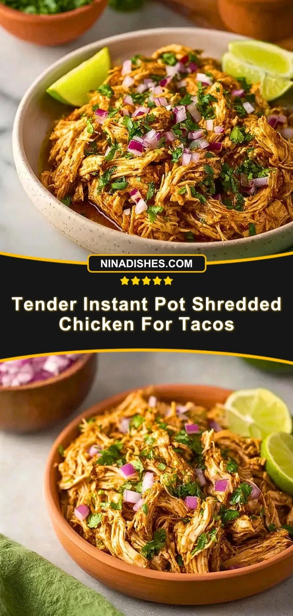 Tender Instant Pot Shredded Chicken For Tacos (3)