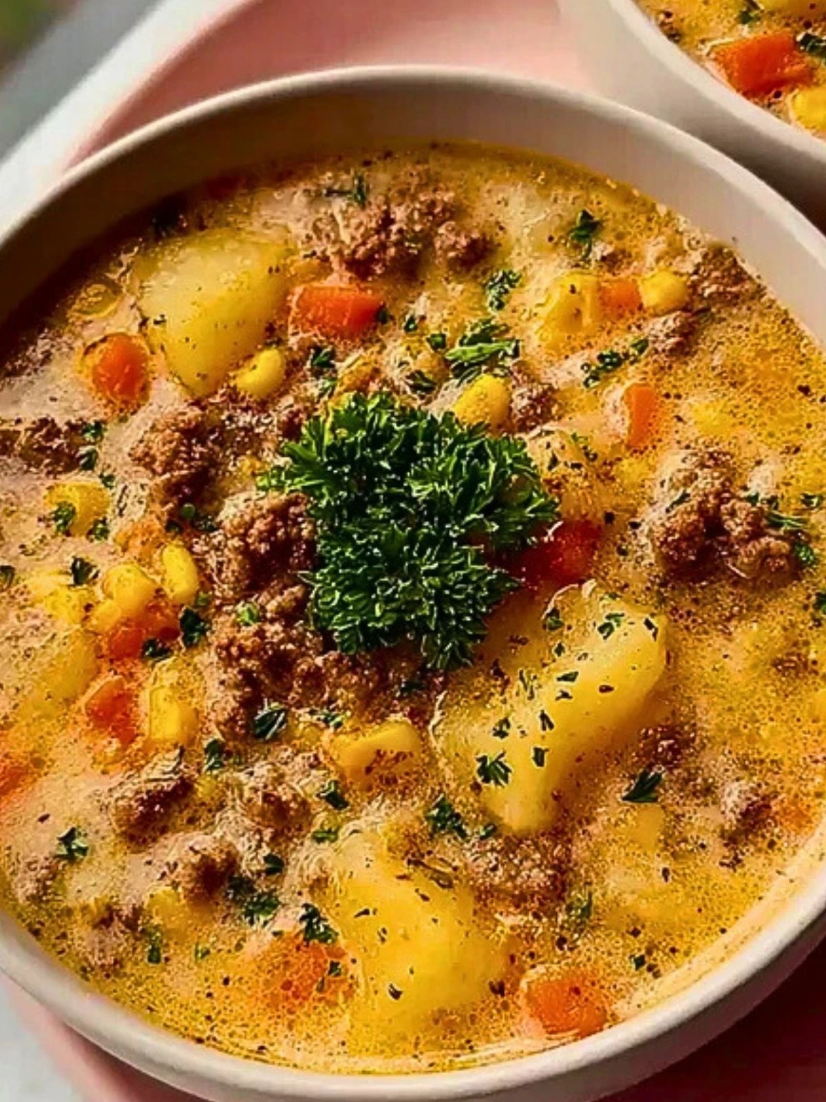 Wholesome Ground Beef Potato Soup (1)