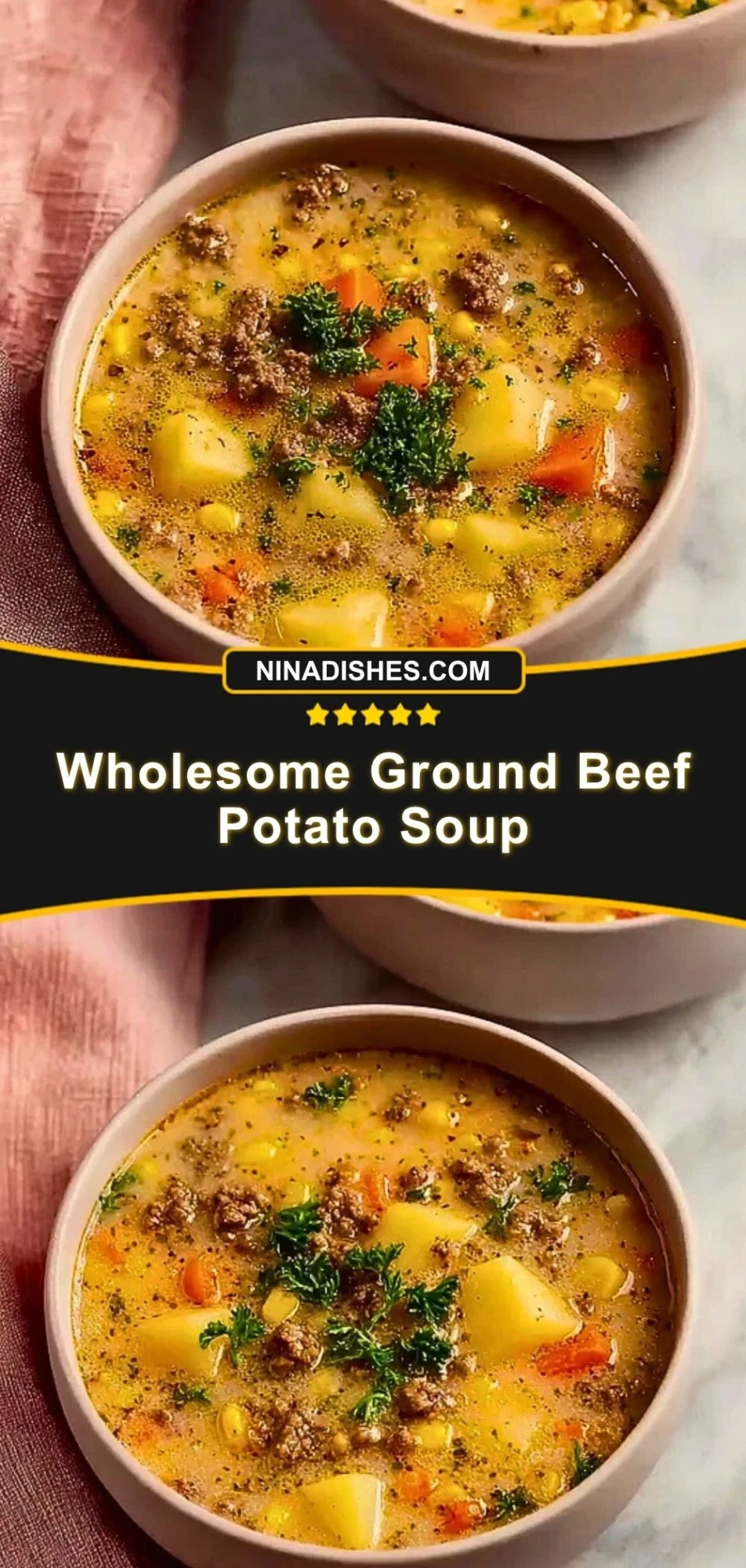 Wholesome Ground Beef Potato Soup (3)