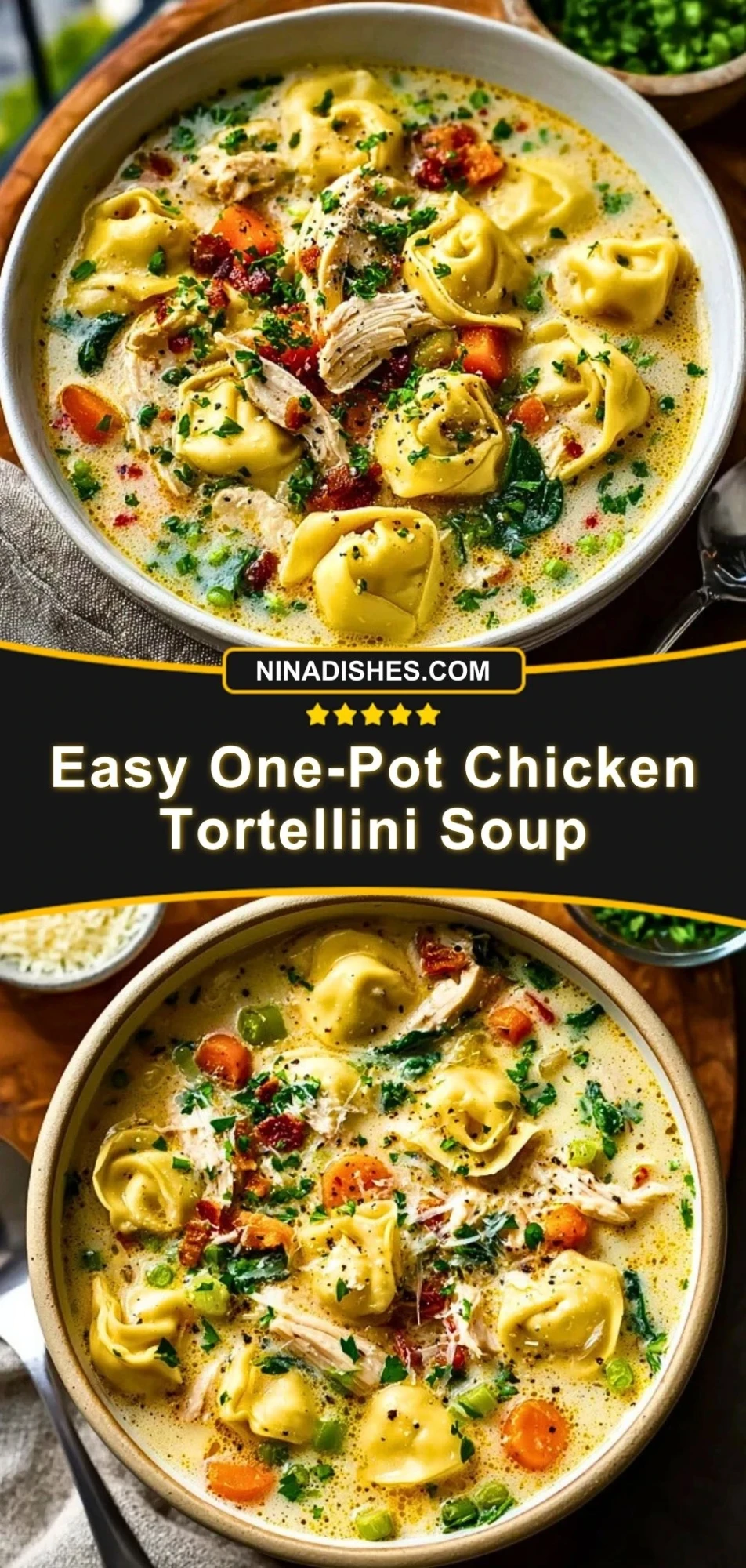 Easy One-Pot Chicken Tortellini Soup (3)