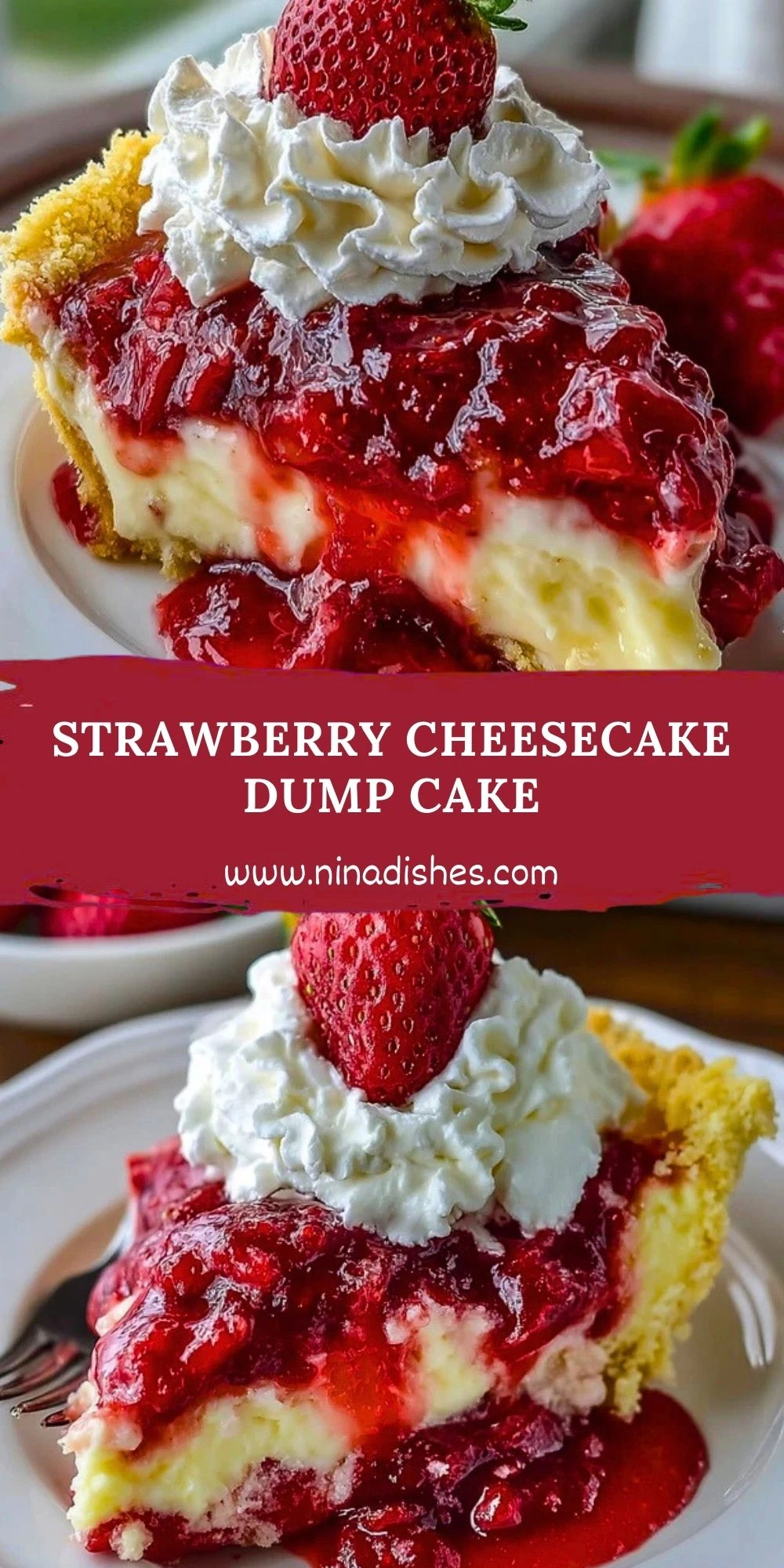 Strawberry Cheesecake Dump Cake (2)