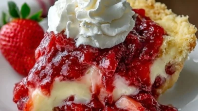 Strawberry Cheesecake Dump Cake