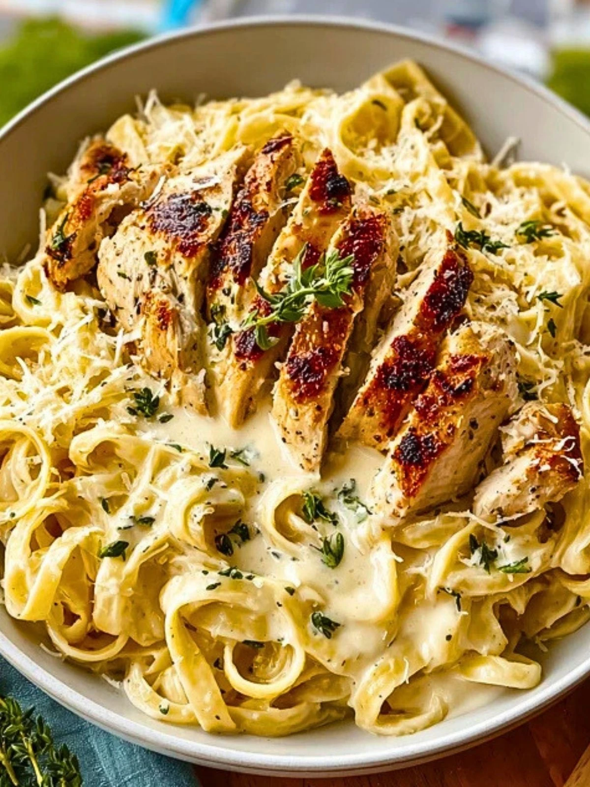 The Easiest Chicken Alfredo (1)