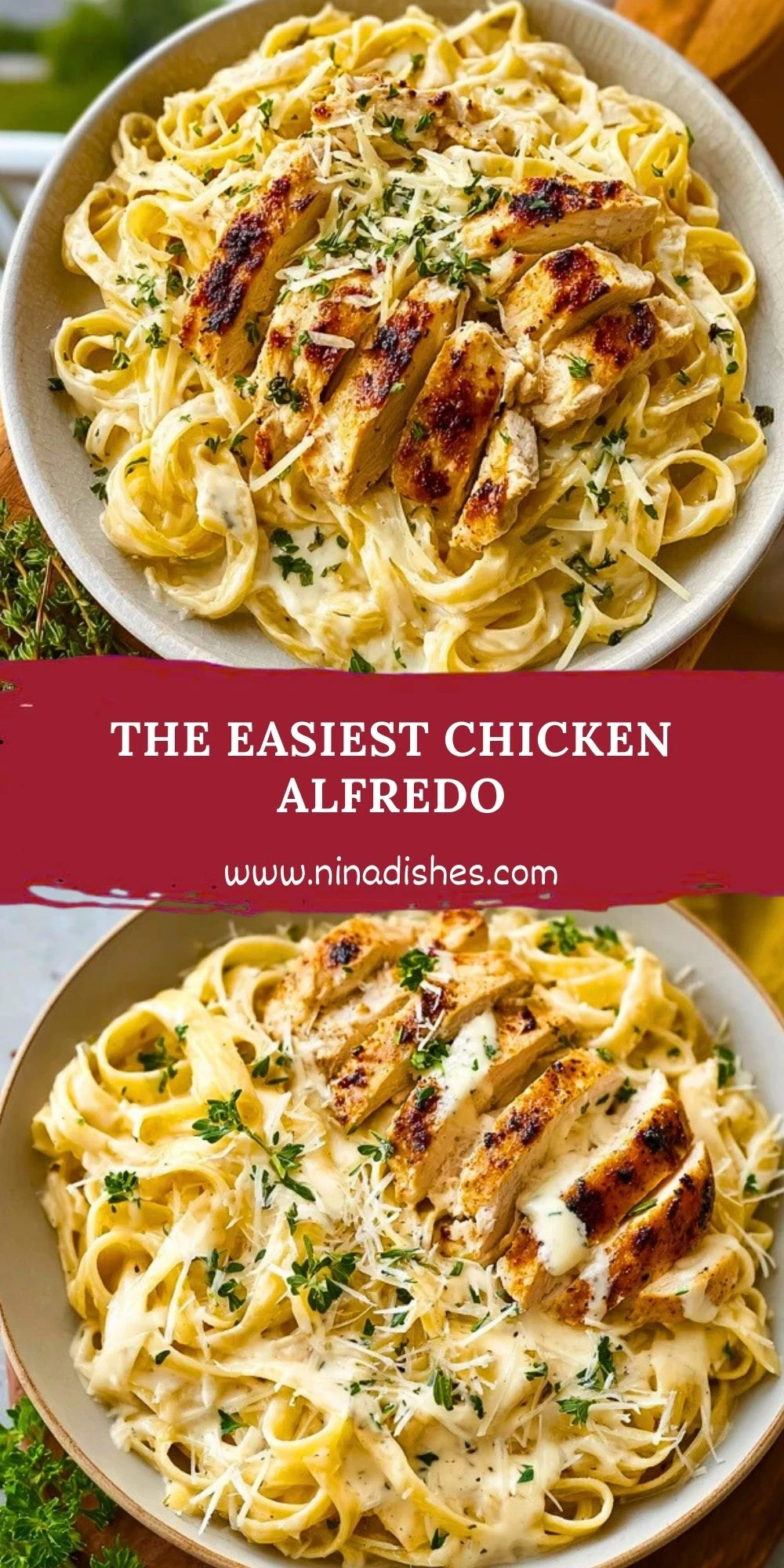 The Easiest Chicken Alfredo (2)