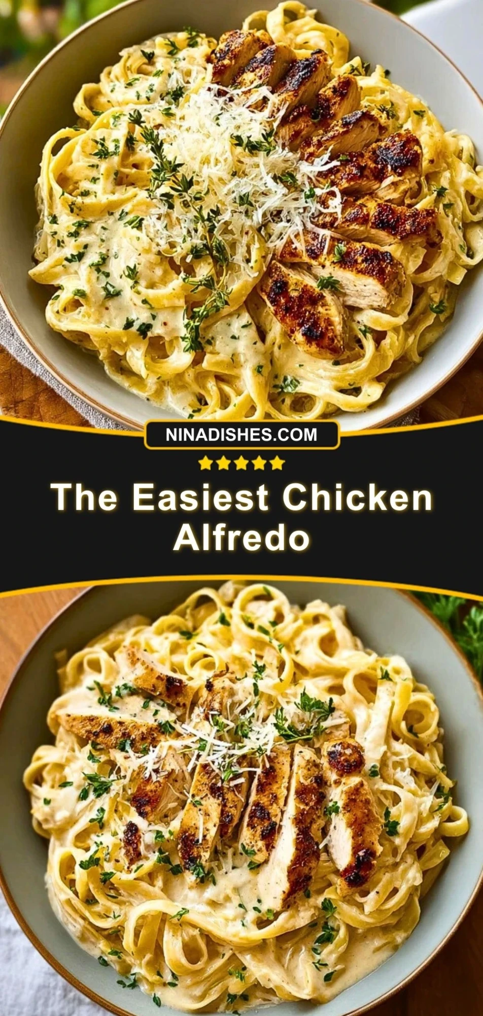 The Easiest Chicken Alfredo (3)