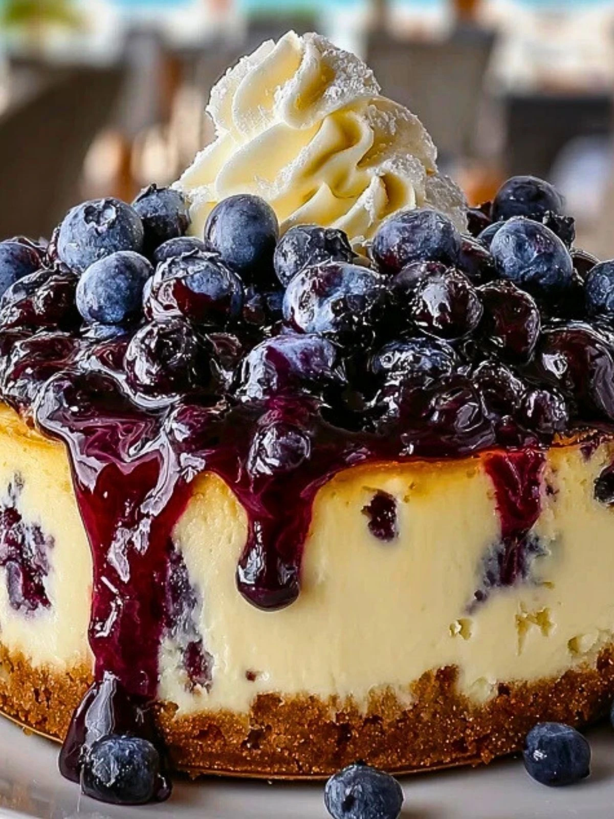 White Chocolate Blueberry Cheesecake (1)
