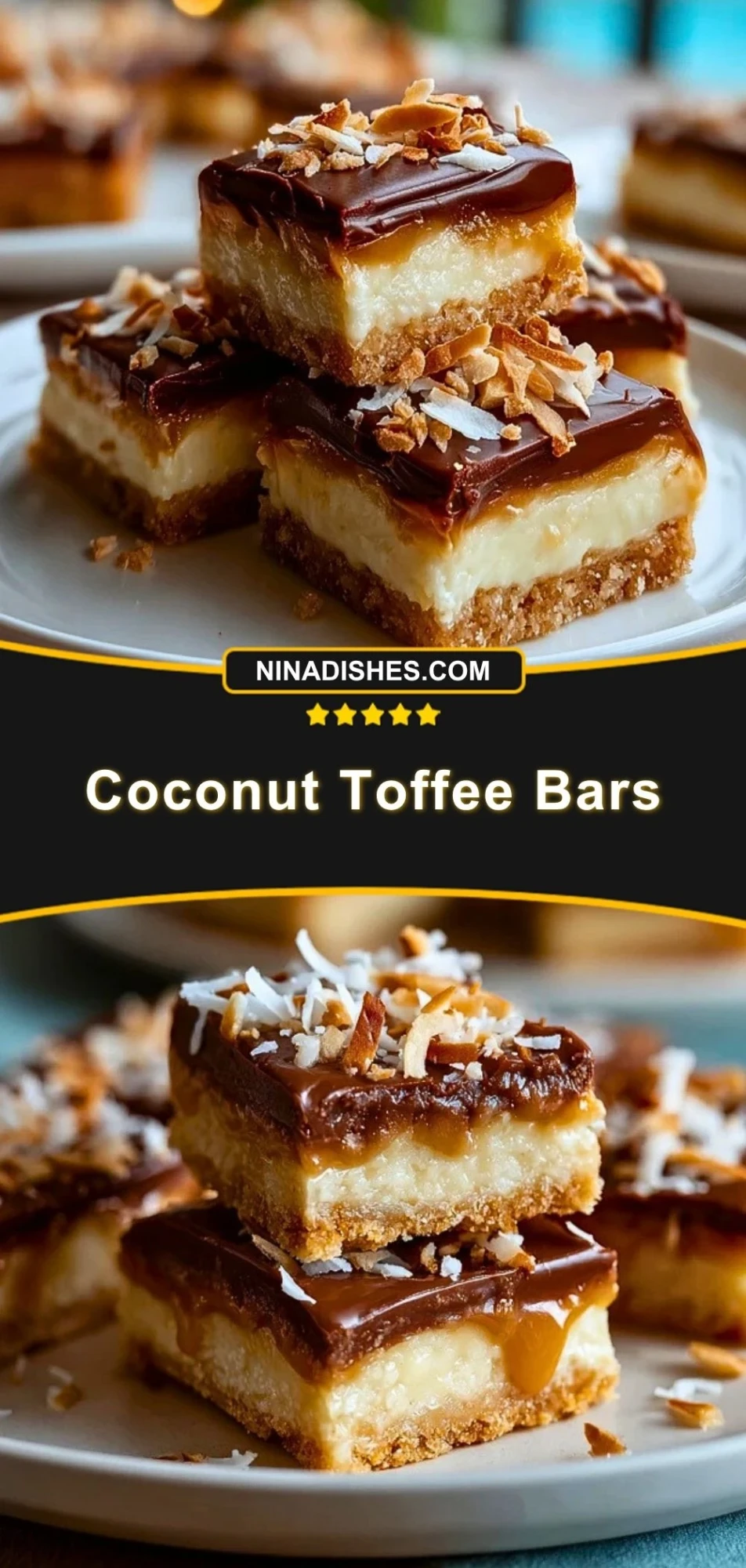 Coconut Toffee Bars (3)