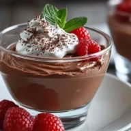 High Protein Chocolate Mousse with Cottage Cheese