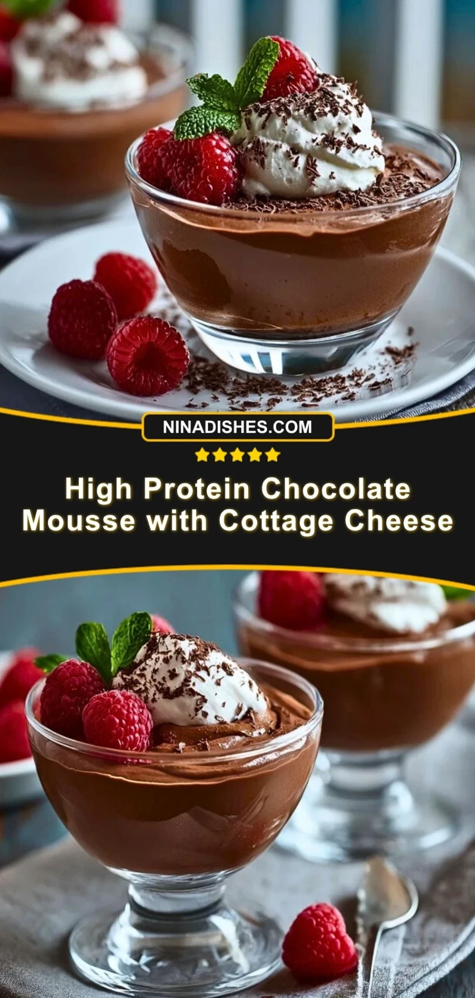 High Protein Chocolate Mousse with Cottage Cheese (3)