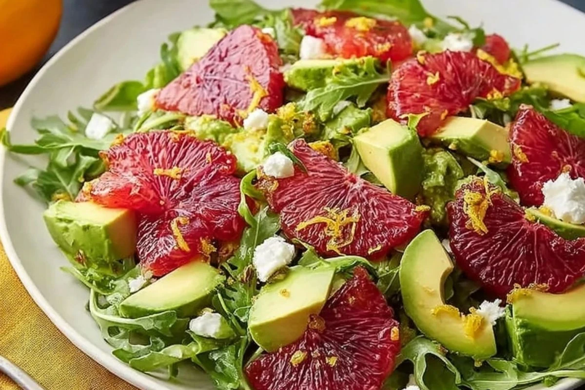 Blood Orange Avocado Salad