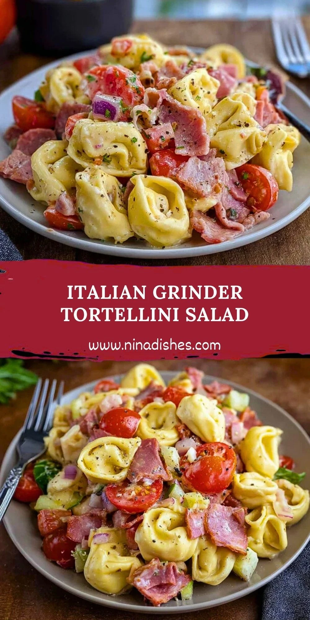 Italian Grinder Tortellini Salad (2)