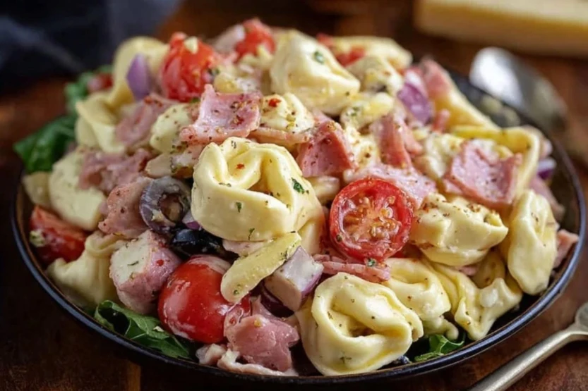 Italian Grinder Tortellini Salad