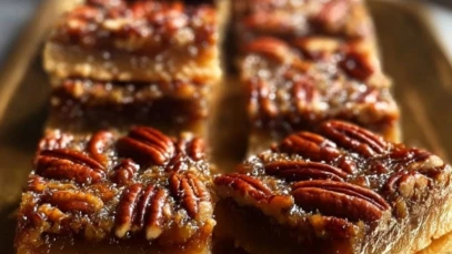 Easy Pecan Pie Bars