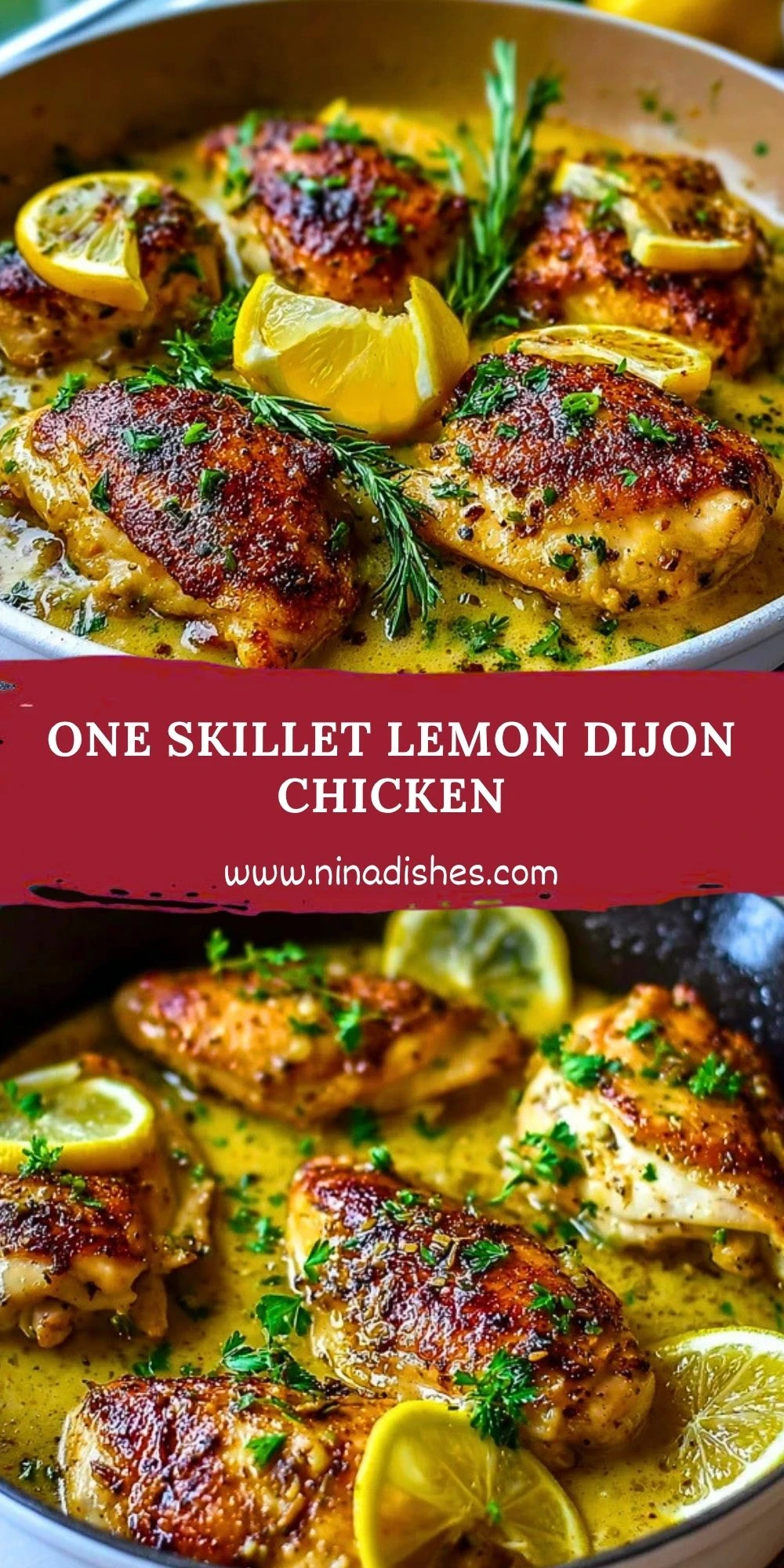 One Skillet Lemon Dijon Chicken (2)