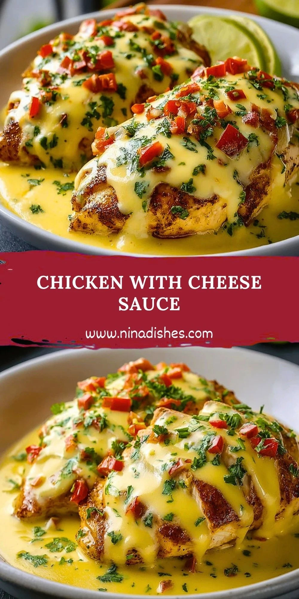 Chicken with Cheese Sauce (2)