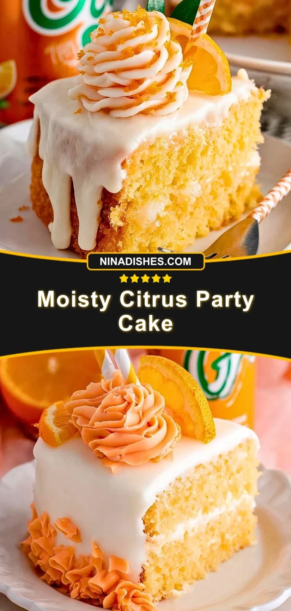 Moisty Citrus Party Cake (3)