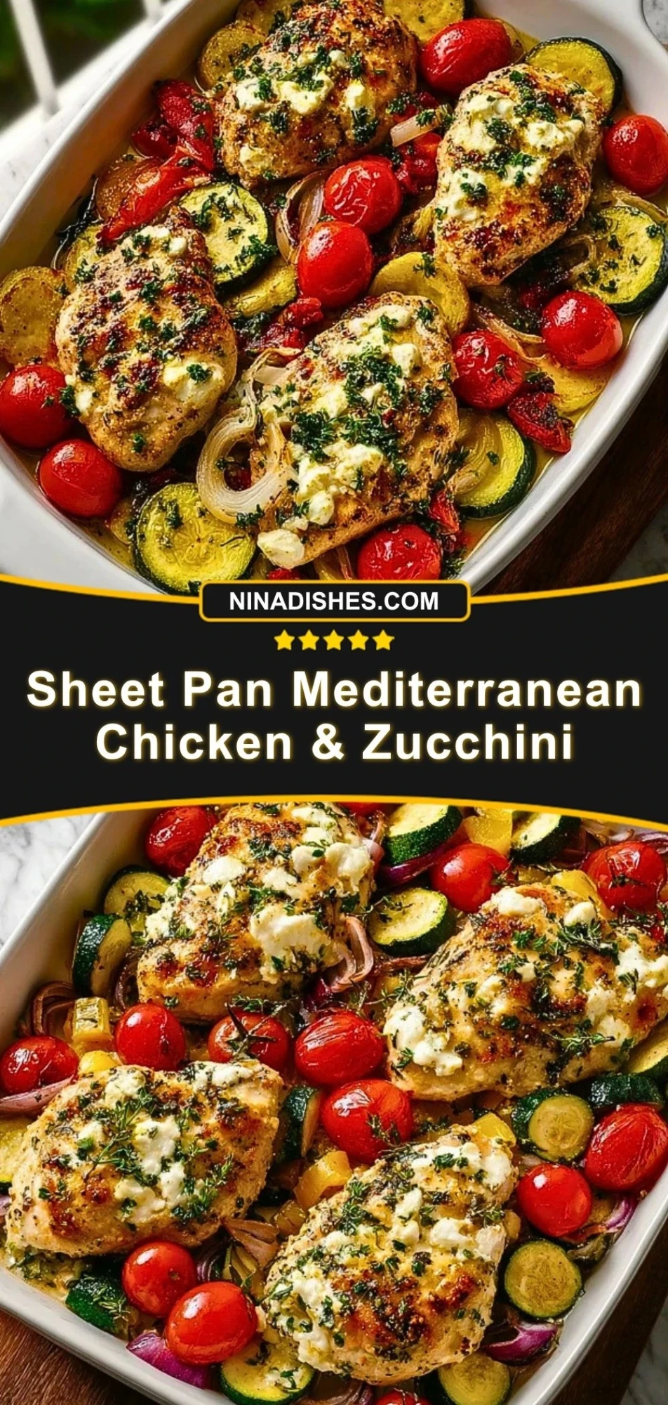 Sheet Pan Mediterranean Chicken & Zucchini (3)