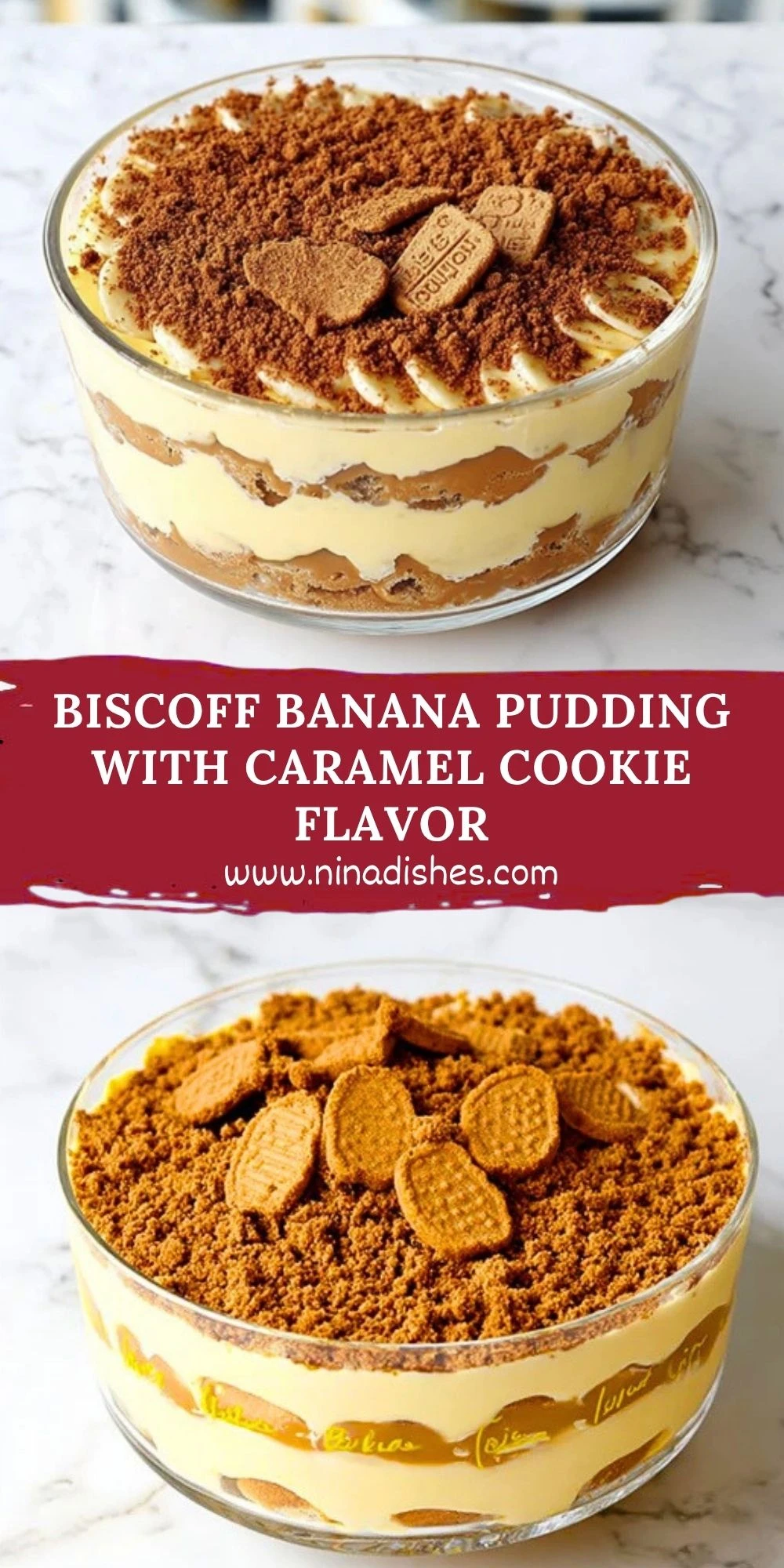 Biscoff Banana Pudding With Caramel Cookie Flavor (2)