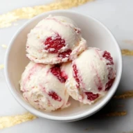 Ninja Creami White Chocolate Raspberry Protein Ice Cream